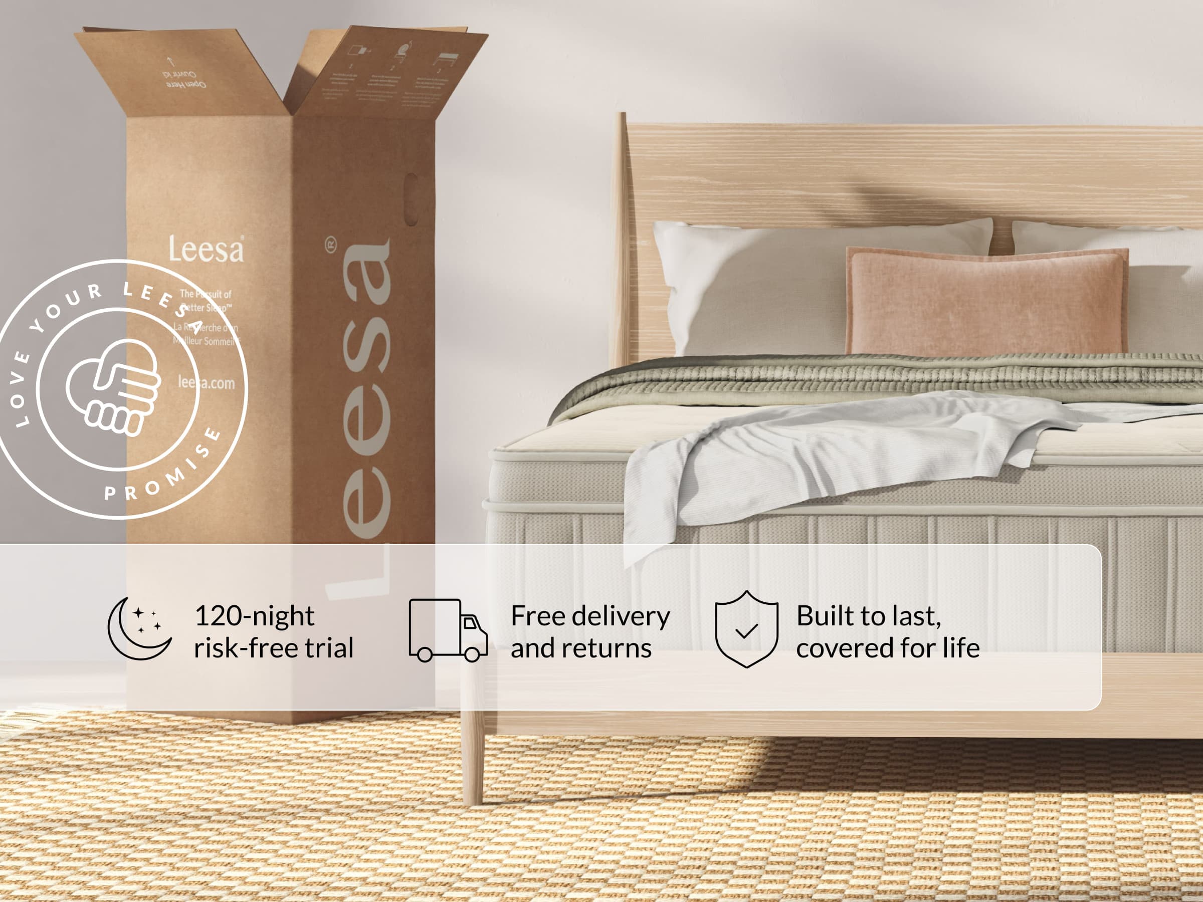 Leesa Natural Hybrid Mattress 4