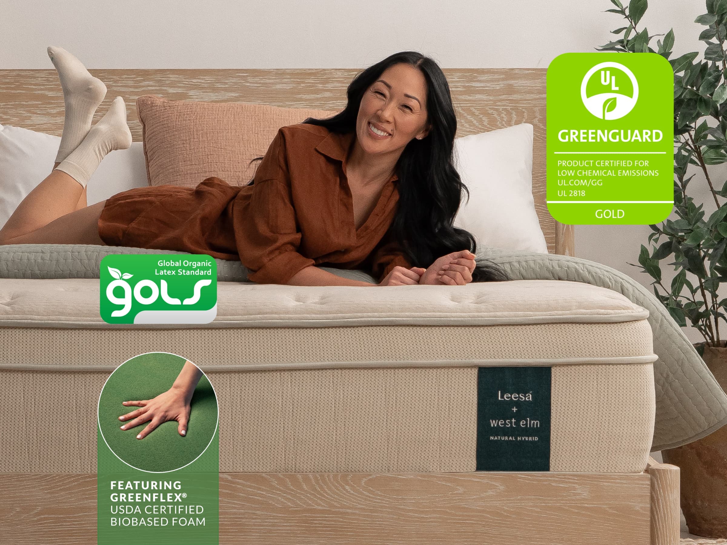 Leesa Natural Hybrid Mattress 1
