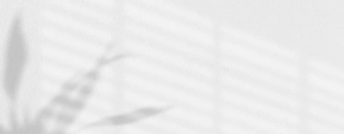 The shadow of window blinds on a Leesa mattress