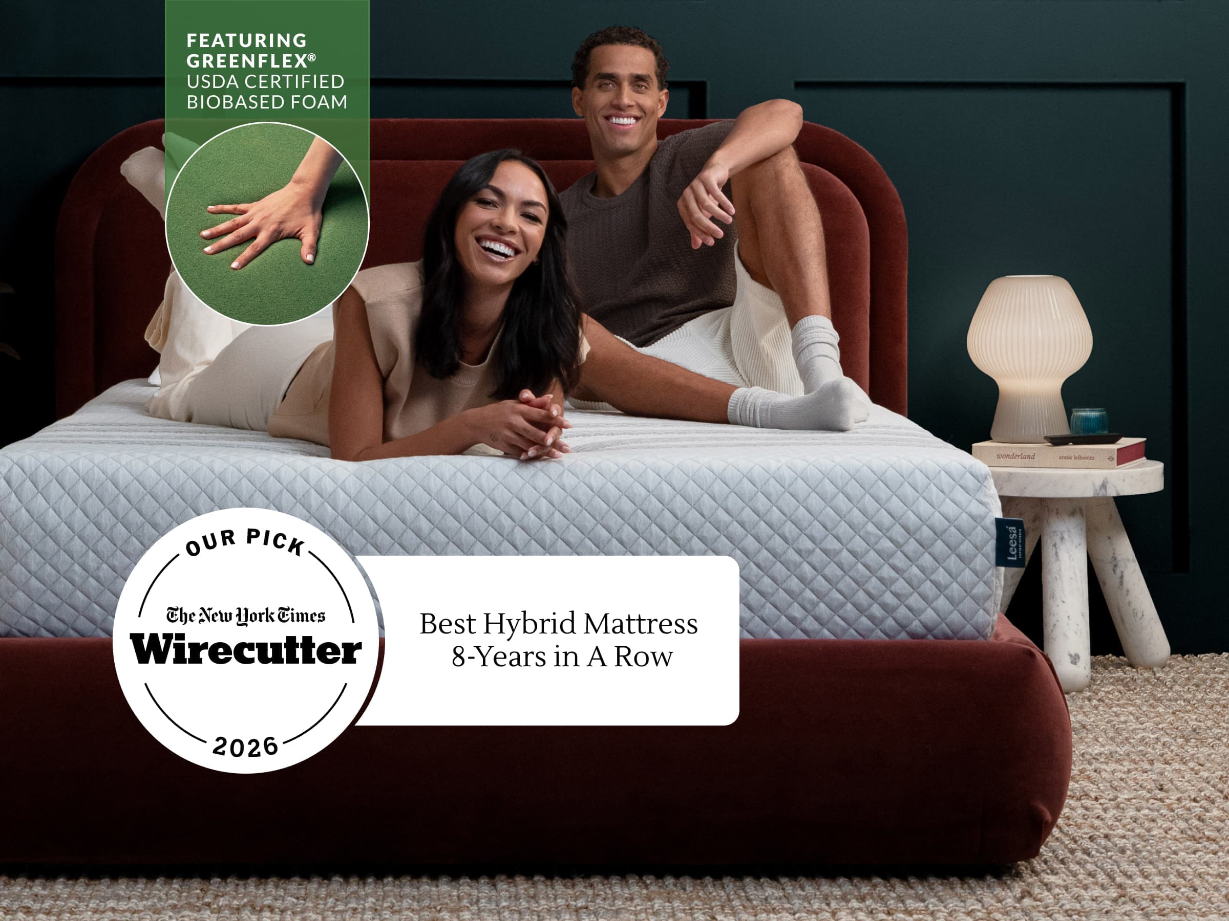 Leesa Sapira Hybrid Mattress 1